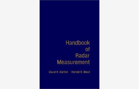 Handbook of Radar Measurement