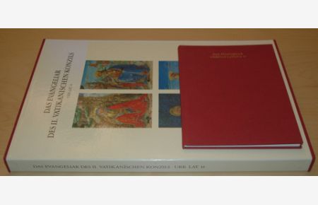 Das Evangeliar des II. Vatikanischen Konzils.   - Urb.Lat.10. Die vier Evangelisten Ferrara / Urbino, um 1474.