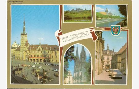 1096140 Olomoucverschiedene Ansichten Mehrbildkarte