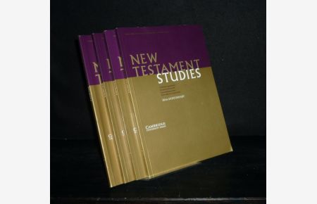New Testament Studies: Volume 50, Number 1-4 (2004). [Published quarterly in association with Studiorum Novie Testamenti Societas].