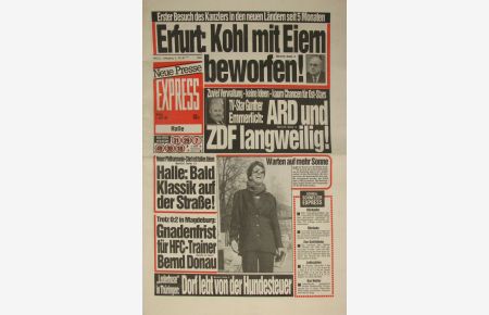 Mitteldeutscher Express. Jahrgang 2, Nr. 81 (Montag, 8. April 1991).