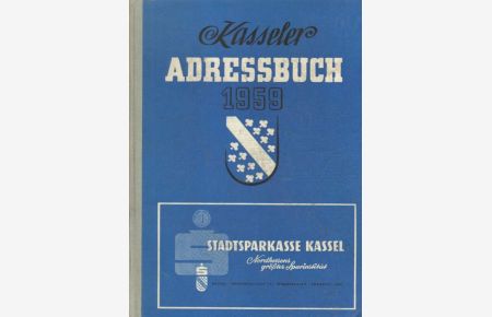 Kasseler Adressbuch 1959
