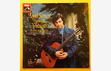 Spanish Virtuoso (LP 33 1/3) (Romantic music for guitar; Granados, Albeniz, Rodrigo, Turina, Tarrega, Moreno Torroba)  - (= HQS 1401)