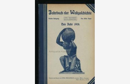 Illustriertes Jahrbuch der Weltgeschichte, Fünfter Jahrgang - Das Jahr 1904