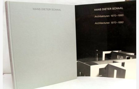 Hans Dieter Schaal : Architekturen 1970 - 1990 ; [Ausstellung in der Galerie der Stadt Stuttgart, 14. 2. - 8. 4. 1990].   - [hrsg. von der Galerie der Stadt Stuttgart, Johann-Karl Schmidt]