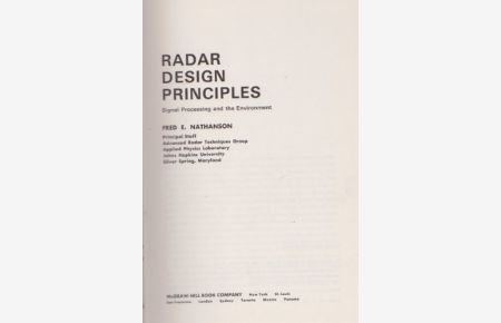 Radar Design Principles