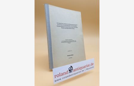 Der Begriff der anerkannten Religionsgemeinschaft im deutschen Staatskirchenrecht unter besonderer Berücksichtigung des Staatskirchenrechts der Länder Bayern und Baden-Württemberg.