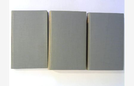 Georg Heym - Gesamtausgabe. 3 Bände (1-3). Band 1 Lyrik; Band 2 Prosa und Dramen; Band 3 Tagebücher.