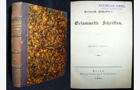 Gesammelte Schriften. Erste Abtheilung. Novellen und Dichtungen. Neunte, vermehrte Ausgabe. 15 Bde. [= komplett].