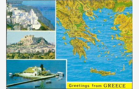1102354 Griechenlandverschiedene Ansichten Mehrbildkarte