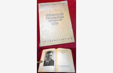 Chinesisch-Deutscher Almanach. Für das Jahr 1931.