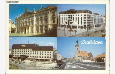 1119315 Bratislava, Pressburg, Hotel Danube, Hotel Forum Mehrbildkarte