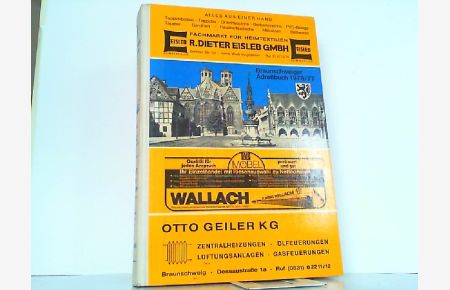 Braunschweiger Adressbuch 1976 / 1977. 144. Ausgabe.