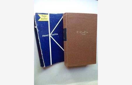 Tagebücher 1910 - 1923.   - Gesammelte Werke. Herausgegeben von Max Brod.