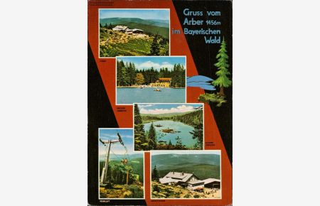 1123156 Arber 1456 m im Bayerischen Wald Mehrbildkarte