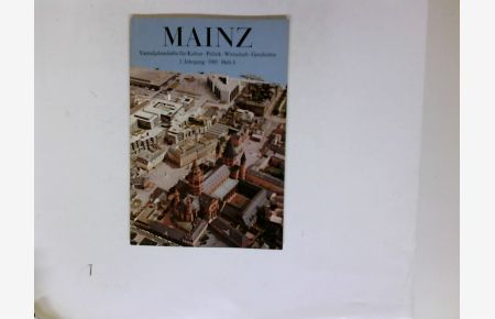 Mainz - Vierteljahreshefte für Kultur Politik; 1. Jahrgang 1981 Heft 4