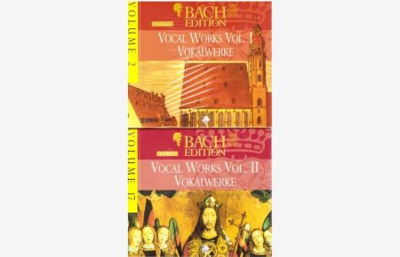 2 x 8 CD. Bach. Vocal Works / Vokalwerke Vol. I + II  - (= Bach-Edition Vol. 2 + 17, CD 10-17 + 120-127)