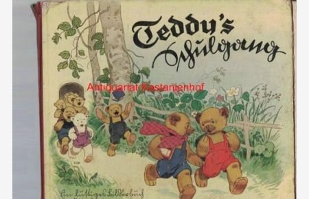 Teddy's Schulgang, Ein lustiges Bilderbuch von Fritz Baumgarten. ,