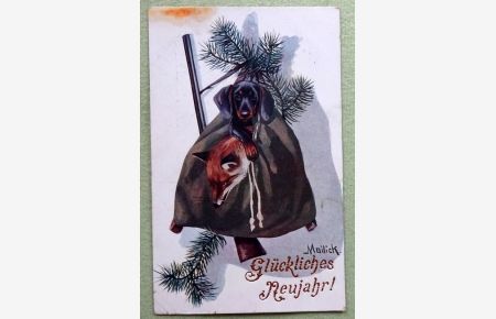 Ansichtskarte AK Glückliches Neujahr (Künstlerkarte v. Mailick)