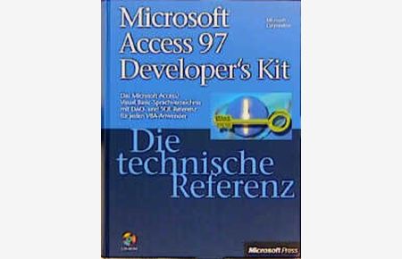 Microsoft Access 97 Developer's Kit, m. CD-ROM