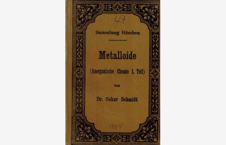 Metalloide (Anorganische Chemie I. Teil).