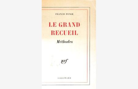 Le Grand Recueil. Methodes.