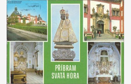 1120980 Pribram - Svatá Hora verschiedene Ansichten Mehrbildkarte