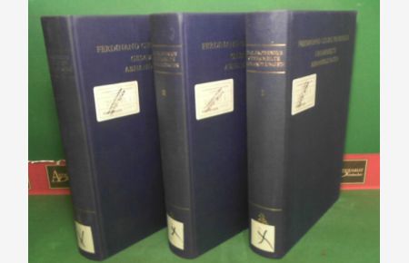 Ferdinand Georg Frobenius - Gesammelte Abhandlungen. Band I - III (komplett).