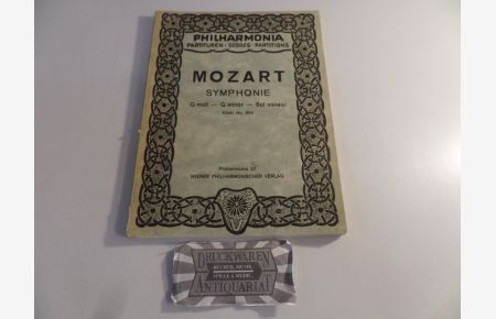 Mozart. Symphonie Nr. 40. G moll. Köch. No. 550.   - Philharmonia 27.