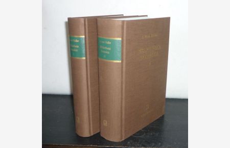 Bibliotheca Botanica. [2 Bände. - Von Albrecht von Haller].