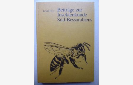 Beiträge zur Insektenkunde Süd-Bessarabiens.