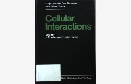 Cellular interactions.   - Encyclopedia of plant physiology ; N.S., Vol. 17