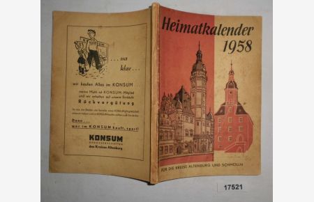 Heimatkalender 1958 für die Kreise Altenburg und Schmölln