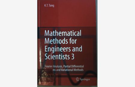Mathematical methods for engineers and scientists 3: Fourier analysis, partial differential equations and variational methods.