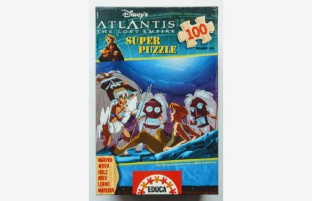 Educa Super Puzzle 100: Disneys Atlantis - The lost Empire.