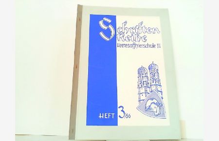 Schriftenreihe Heft 3 / 66 - Inhalt: Kadettentag 1966.