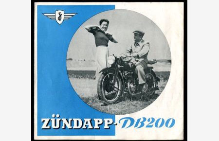 Prospekt: Zündapp DB 200.