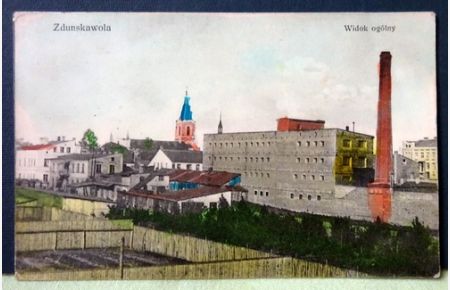 Ansichtskarte AK Zdunskawola (Zdunska Wola) Widok ogolny
