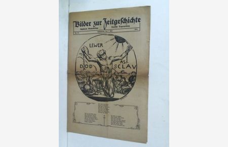 Illustrierte Wochenbeilage. Deutsche Tageszeitung. Nr. 23. Sonnabend, den 7. Juni 1919