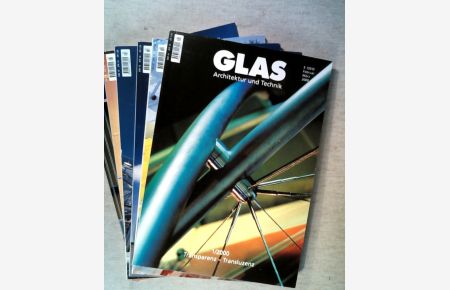 Glas Architektur und Technik 6 Hefte Jahrgang 2000 komplett