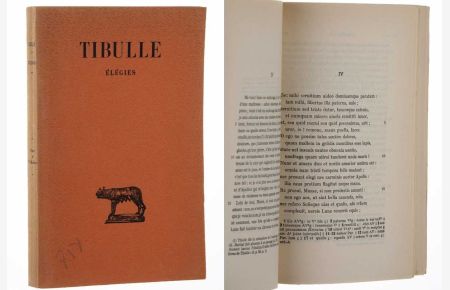 Tibulle et les auteurs du corpus Tibullianum. Texte établi et traduit par Max Ponchont.