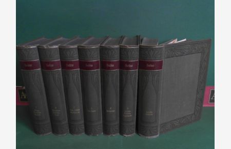 Heinrich Heines sämtliche Werke - Kritisch durchgesehene und erläuterte Ausgabe in sieben Bänden, herausgegeben von Ernst Elster. (= Meyers Klassiker- Ausgaben).