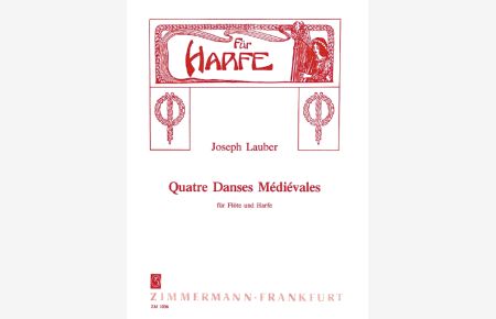 Quatre Danses Médiévales op. 45  - (Reihe: Für Harfe)