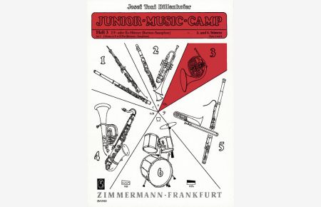 Junior-Music-Camp Heft 3  - Vierstimmige Stücke für das Zusammenspiel in variabler Bläserbesetzung