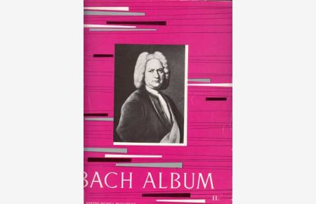 Bach Album. Für Piano.
