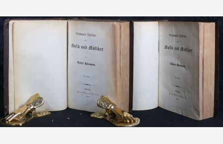 Gesammelte Schriften über Musik und Musiker. Erster - [Vierter] Band [in 2 Bänden].