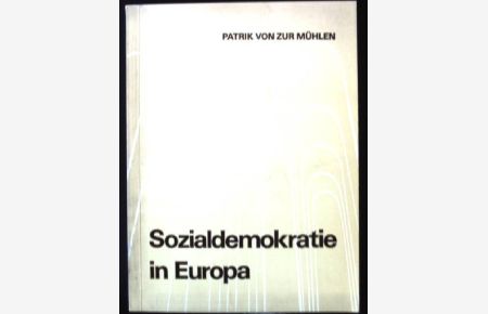 Sozialdemokratie in Europa