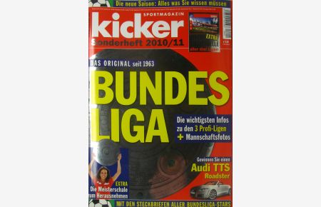 Kicker Sonderheft Bundesliga 2010/2011
