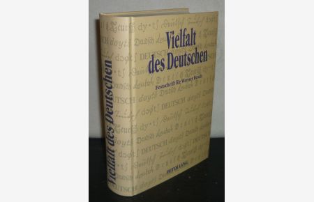 Vielfalt des Deutschen. Festschrift für Werner Besch.