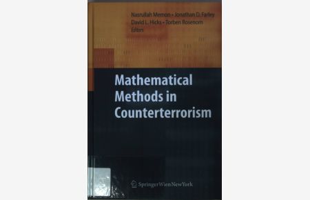 Mathematical Methods in Counterterrorism.